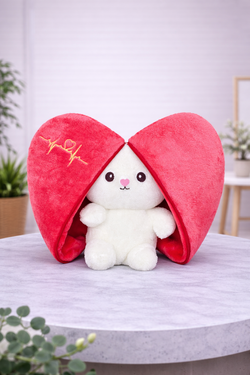 Kalp Sürprizli Pelüş