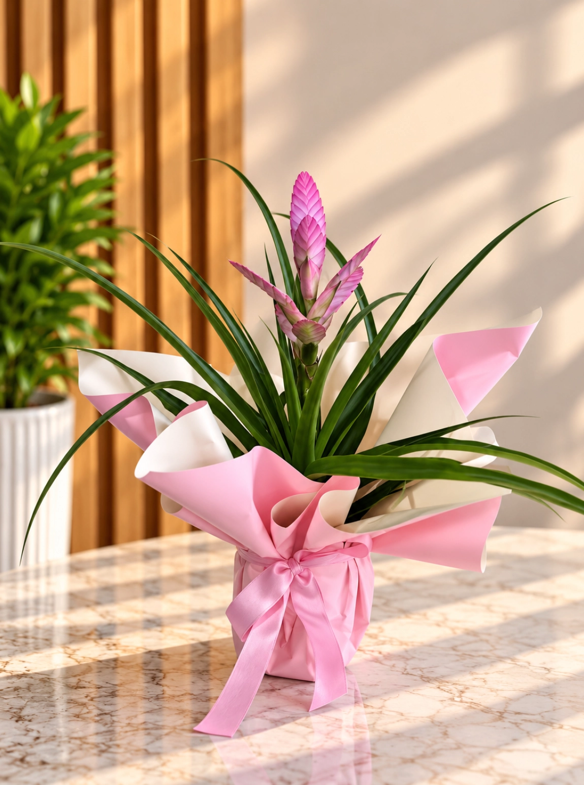 Pembe Esinti – Tillandsia Hava Çiçeği