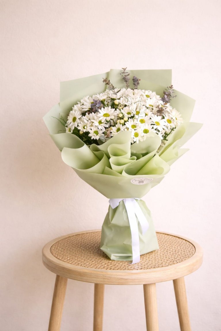 Doğanın Saflığı – Papatya Buketi