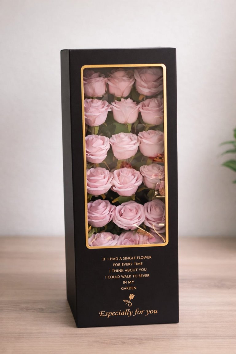 Eternal Pink – Premium Gül Kutusu