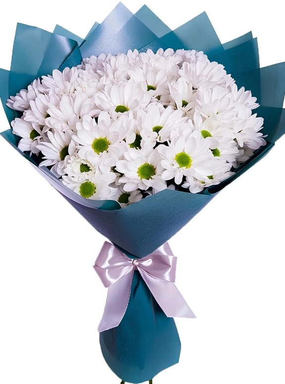 Beyaz Papatyalar Çiçek Buketi