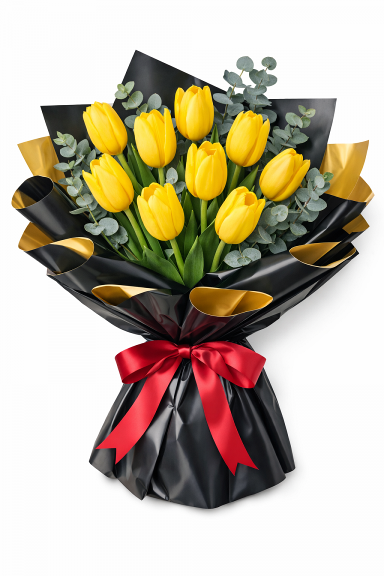 Royal Gold Lale Buketi